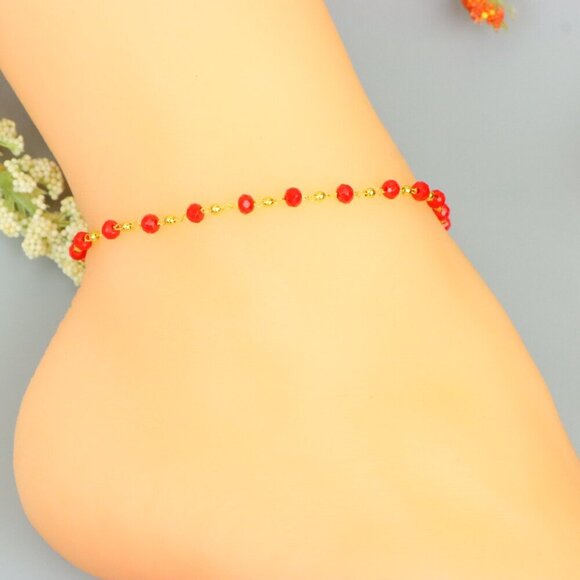 Handmade Anklet – A Stylish Choice for Women, Thoughtful Gift Idea, EVCH1514 - Picture 2 of 10